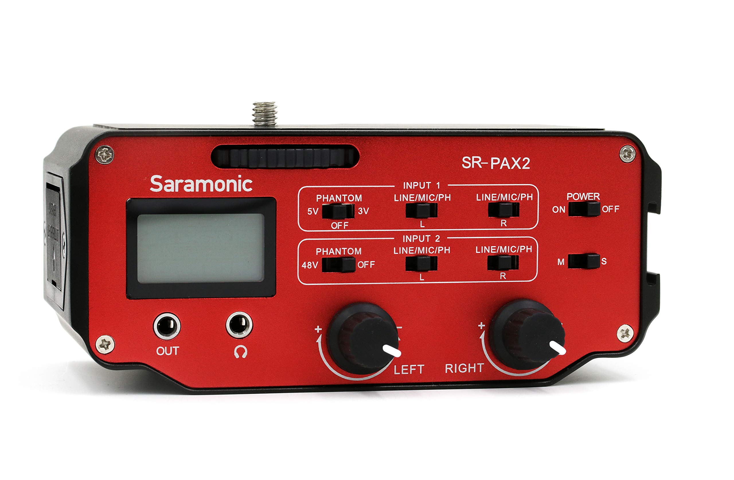 Amazon.com : Saramonic SR-PAX2 Audio Adapter for Mirrorless, DSLR
